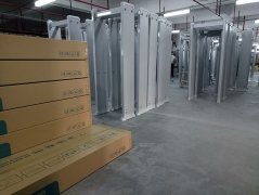 <b>安檢門不斷測試下線</b>