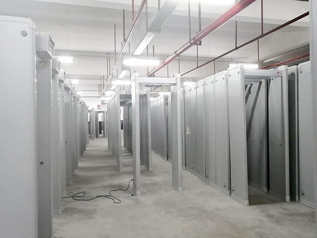 大量安檢門下線