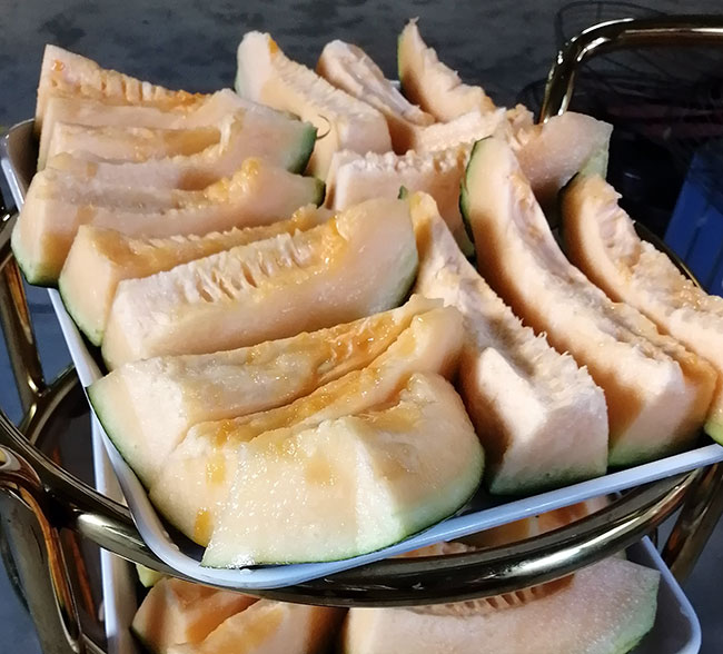 安檢工廠(chǎng)分哈密瓜