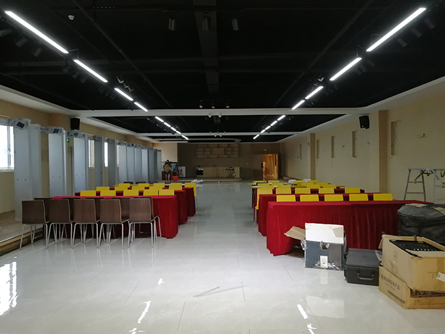 安檢設備展廳,安檢門工廠