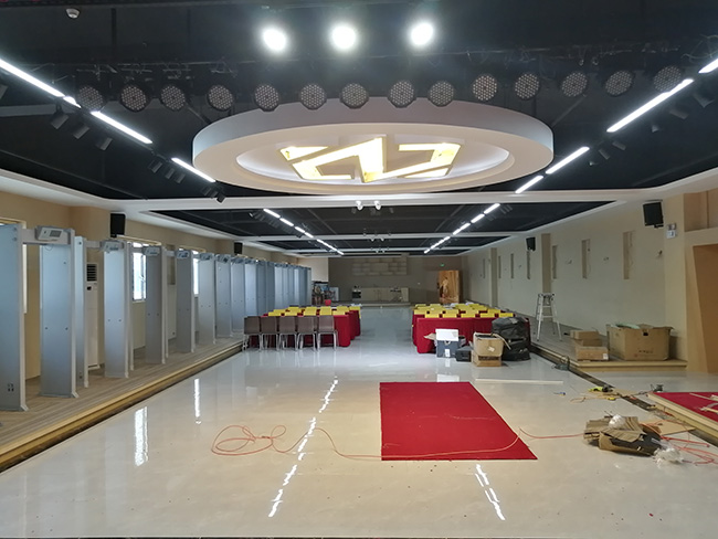 安檢設備展廳,安檢門工廠