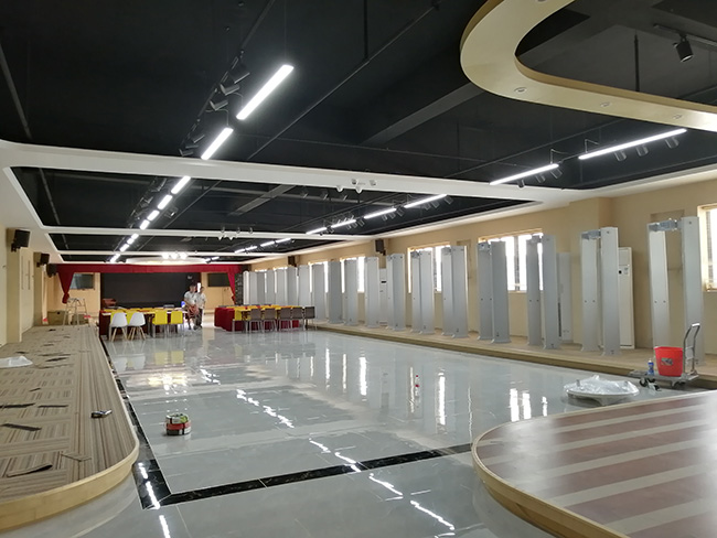 安檢設備展廳,安檢門工廠