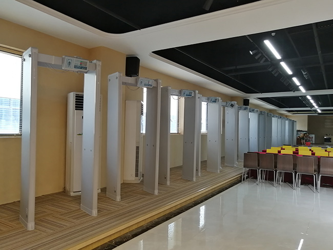 安檢設備展廳,安檢門工廠