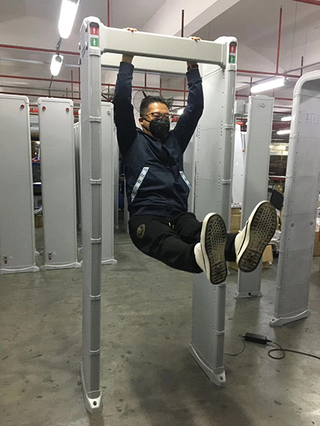 金屬探測系統智慧鏈,拼接安檢門,中安諧