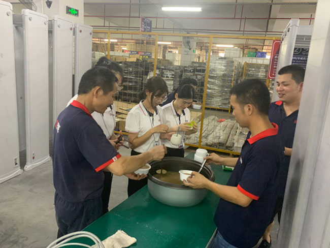 工廠福利,綠豆湯,中安諧