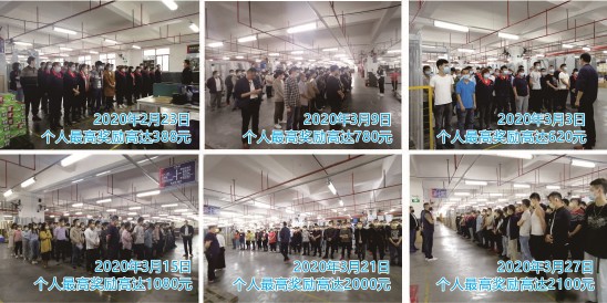 中安諧,發超產獎,員工,福利