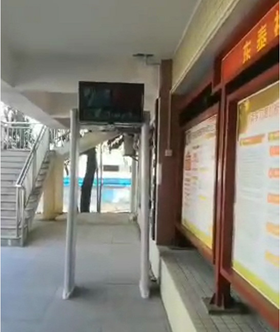 熱成像測(cè)溫安檢門