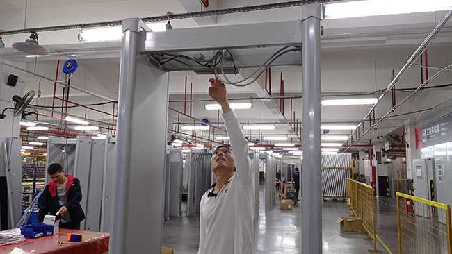 中安諧安檢門工廠工程師