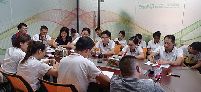 品質大戰，重審ISO——中安諧召開全體主管會議