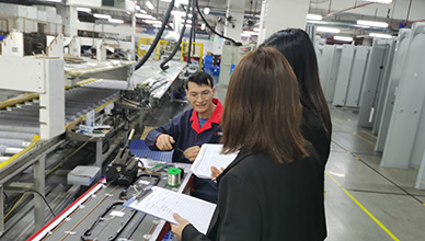 中安諧安檢門工廠ISO二次內(nèi)部現(xiàn)場