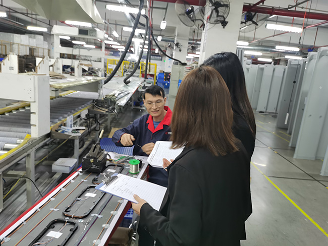 中安諧安檢門工廠ISO二次內(nèi)部現(xiàn)場抽查