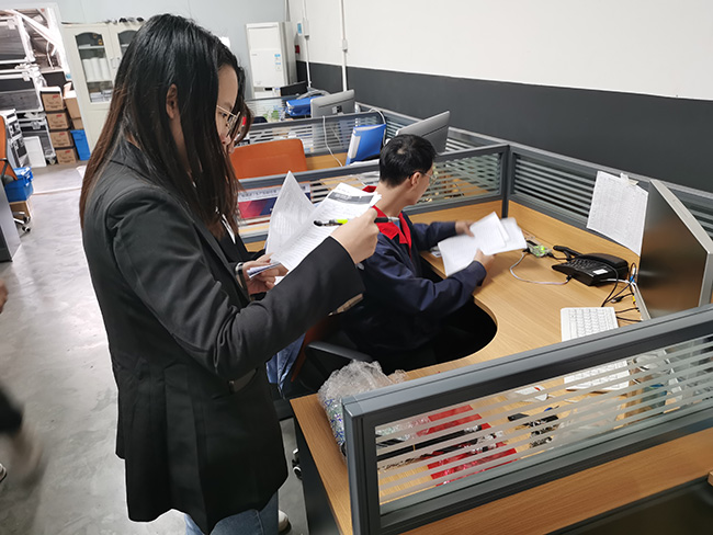 中安諧安檢門工廠ISO二次內(nèi)部現(xiàn)場抽查