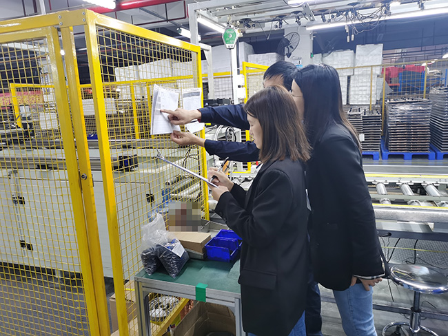 中安諧安檢門工廠ISO二次內(nèi)部現(xiàn)場抽查