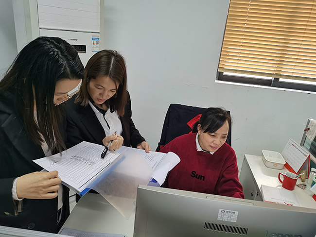 中安諧安檢門工廠ISO二次內(nèi)部現(xiàn)場抽查