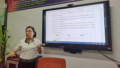 安檢門工廠采購部居安思危不斷學習