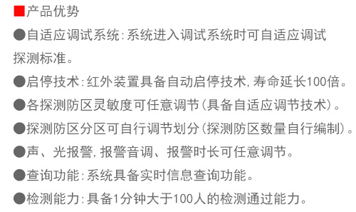 400高精度系列通過式金屬探測安檢門