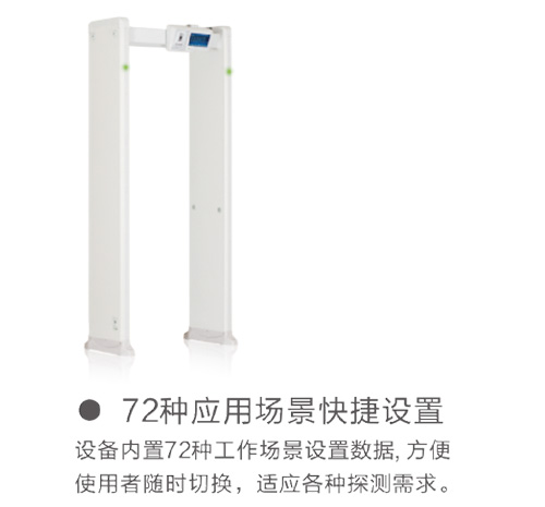 400高精度系列通過式金屬探測安檢門