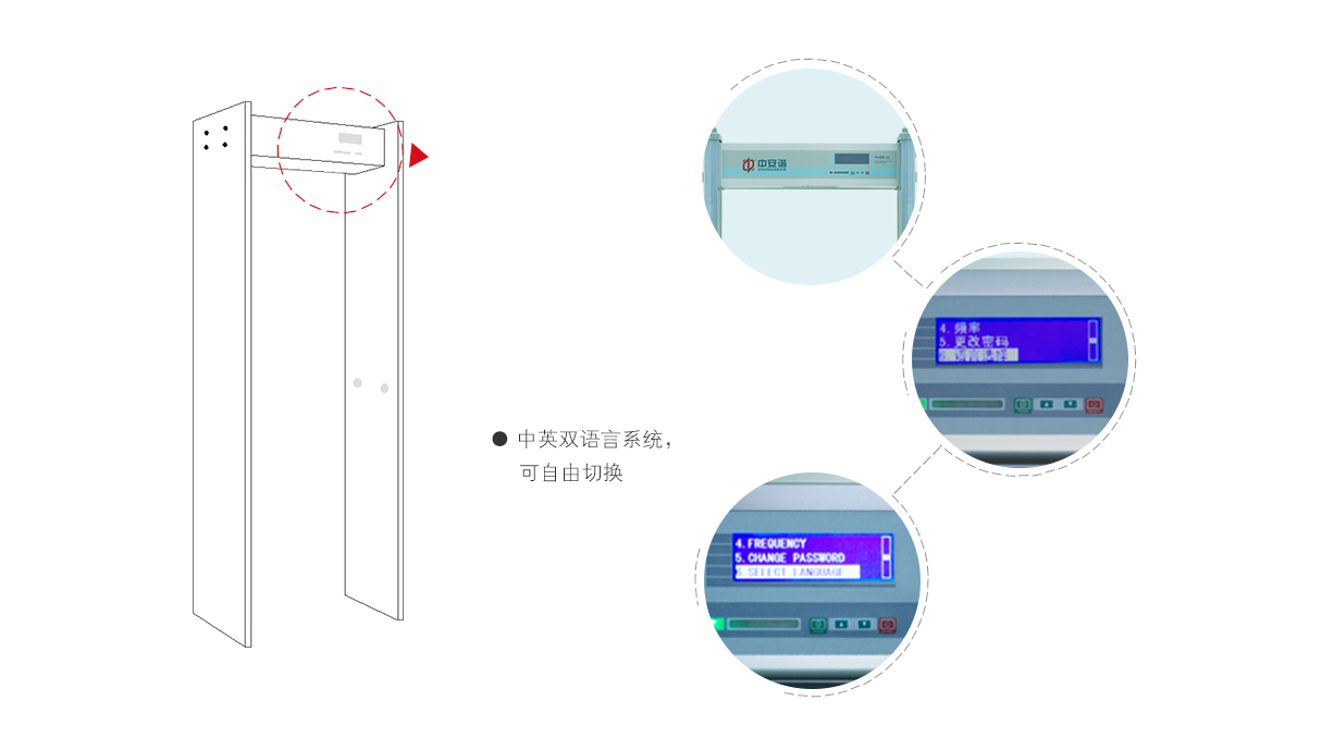 TD-800H,超值款,定制,安檢門,金屬探測(cè)門,產(chǎn)品