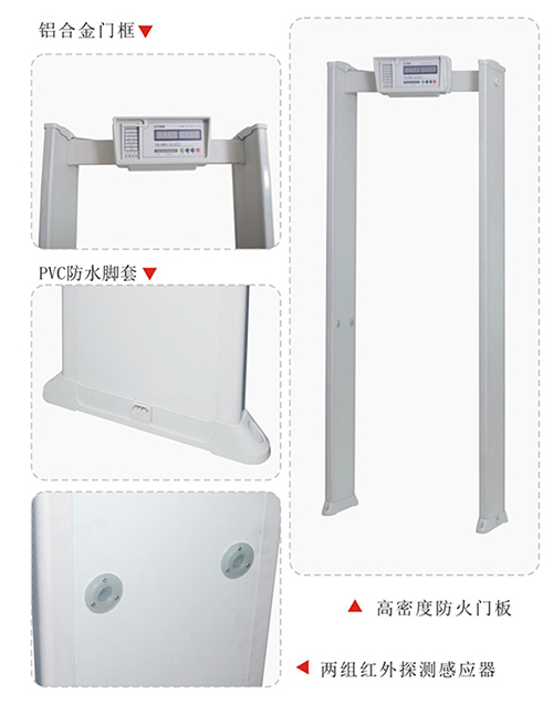 新疆款6區安檢門產品細節