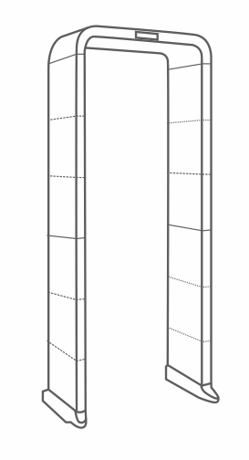 金屬探測系統智慧鏈拼接門技術優勢