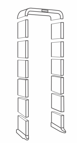 金屬探測系統智慧鏈拼接門技術優勢