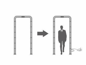 金屬探測系統智慧鏈拼接門安裝步驟