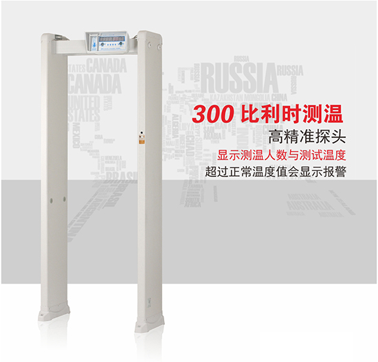 比利時測溫安檢門