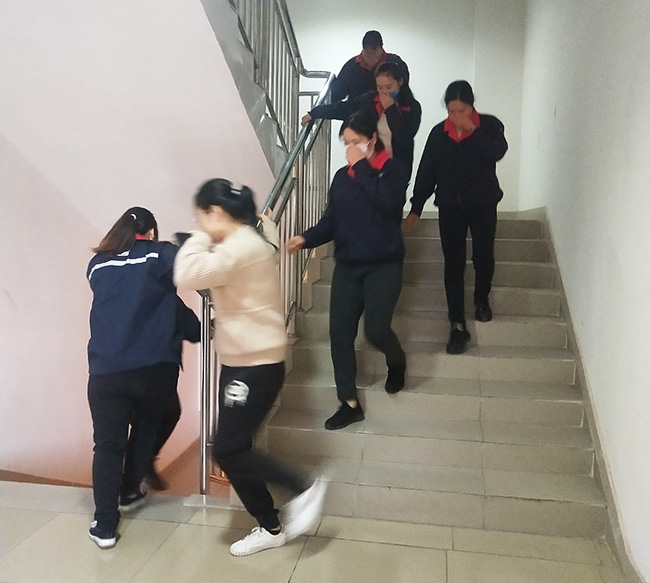 中安諧消防演習