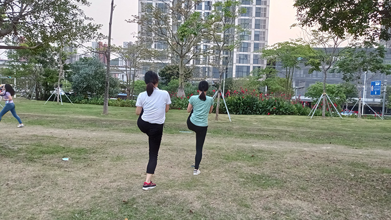 中安諧每天一小時戶外運動