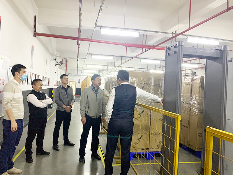 工業園區領導歐陽書記蒞臨視察復工復產工作