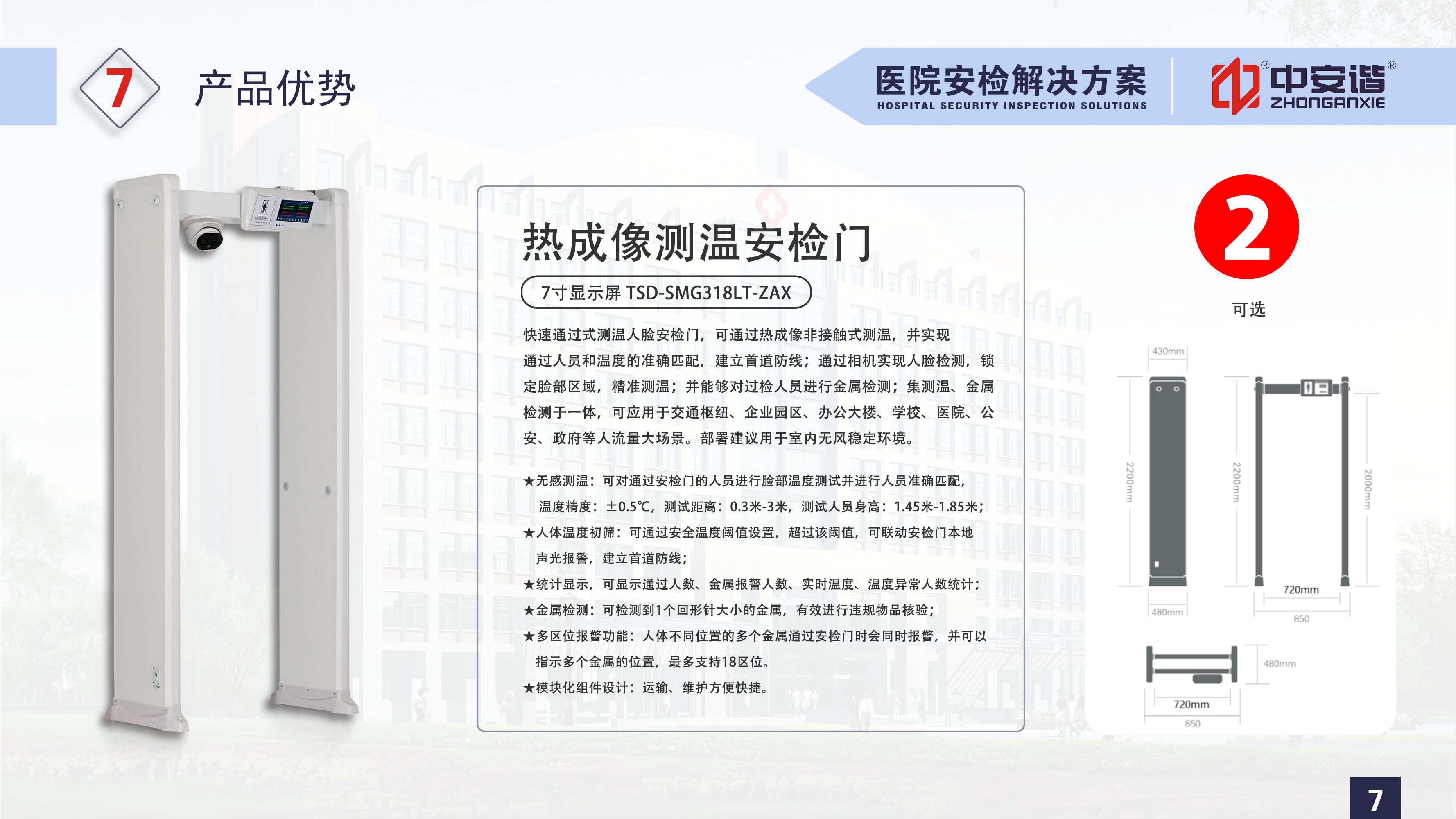 醫院安檢解決方案