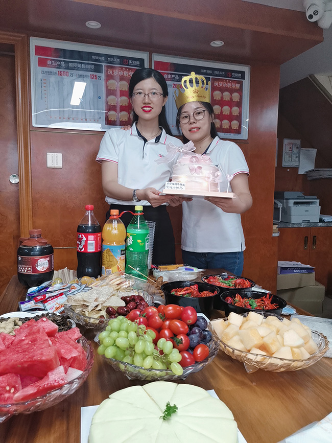中安諧深圳商務中心員工生日慶祝活動