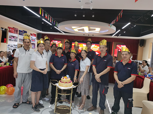 中安諧安檢門工廠迎中秋暨員工生日慶祝活動